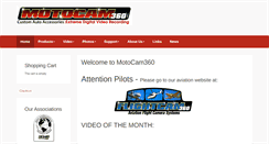 Desktop Screenshot of motocam360.com